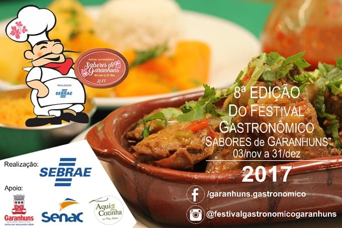 Festival Gastronômico de Garanhuns - 2017 - Restaurantes Participantes