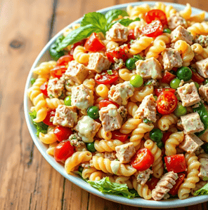 salada de macarrão